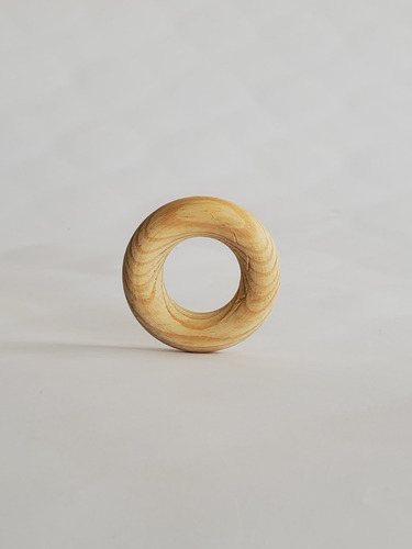 Imagen 1 de 3 de 5 Aros De Madera Para Macetero De Macrame 4.7 Cm