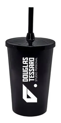 comprar 50 Copos Twister Com Tampa E Canudo 500ml Personalizados 