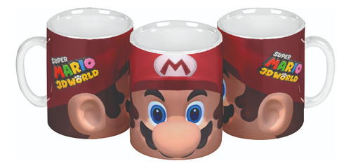 Taza Super Mario Bros 3d World 11onz 