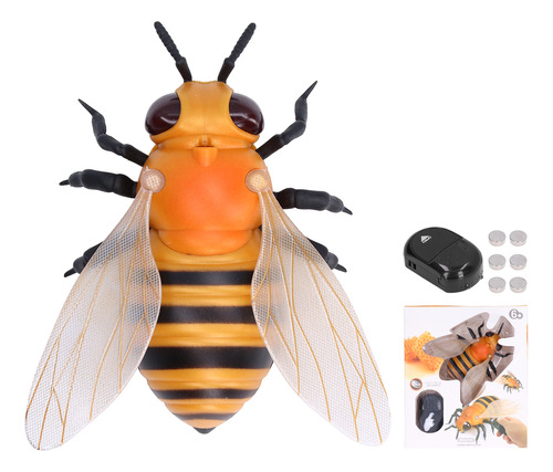 Juguete De Abeja Con Control Remoto, Cuerpo Flexible, Efecto