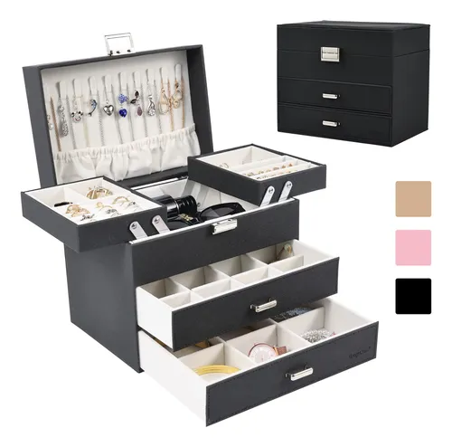 Caja De Organizacion De Joyas Elegantes