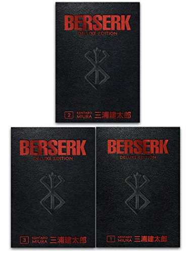 Book: Berserk Deluxe Set Vol 1,2,3- Miura Kentaro Y Otro