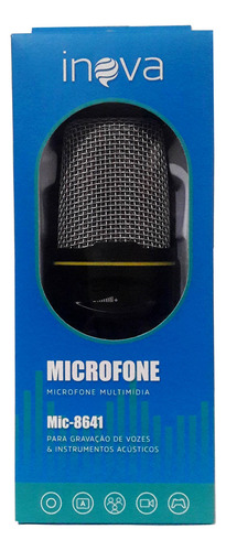 Microfone Multimidia Para Pc E Karaoke Podcast Youtube