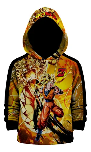 Sudadera niño Dragon Ball Z - Goku negra 12 años 152cm