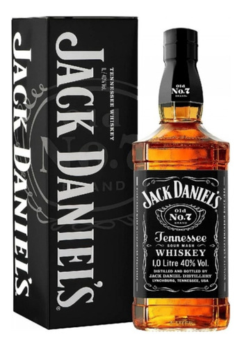 Whisky Jack Daniels En Estuche De Lata Metalica