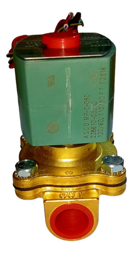 Válvula Solenoide De 1/2 Uso De Aire 110-120vt Asco