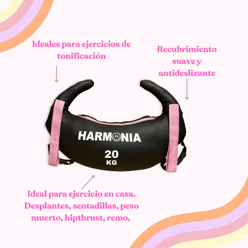 Costal BĂșlgaro 20 Kg - Sentadilla, Hip Thrust, Funcional