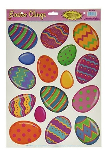 Accesorio Para Fiesta De Color Bright Egg Clings (1 Unidad) 