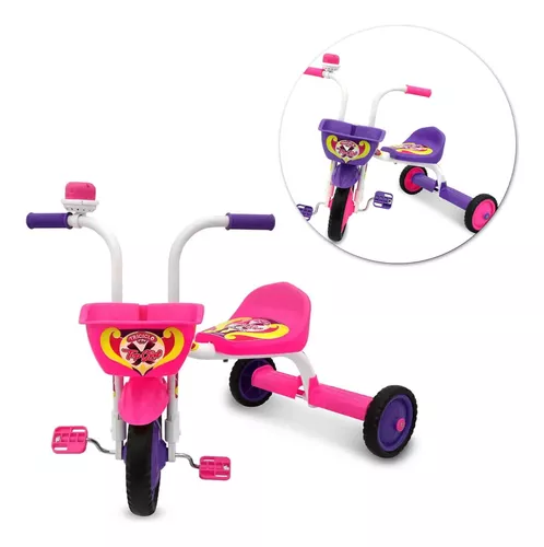 Triciclo Infantil Ultra Bike Top Girl Pro Tork - TUJ-04BCRS