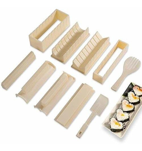 Kit De Fabricacion De Sushi Edicion De Lujo Con Juego De Sus