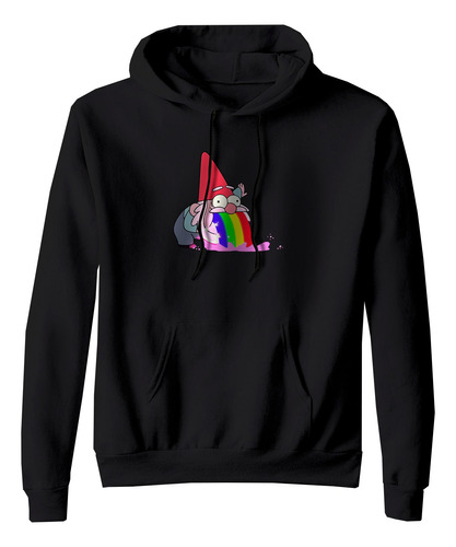 Sudadera Con Gorro Gnomo Arcoiris Gravity Falls Happy