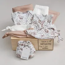 Comprar Set Ajuar Bienvenida Bebe Verte Reir 10 Prendas