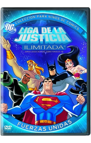 Liga De La Justicia Ilimitada Fuerzas Unidas T1 V2 Dvd