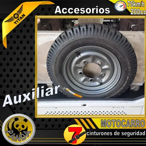 Triciclo Naftero 7 Pasajeros Motocarro Titan Panda 200cc 0km