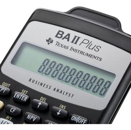 Calculadora Financiera Texas Instruments Baii Plus