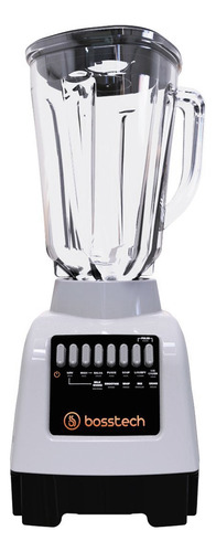 Licuadora 750w Vidrio 2l Botonera 10vel Bosstech B1 Gris