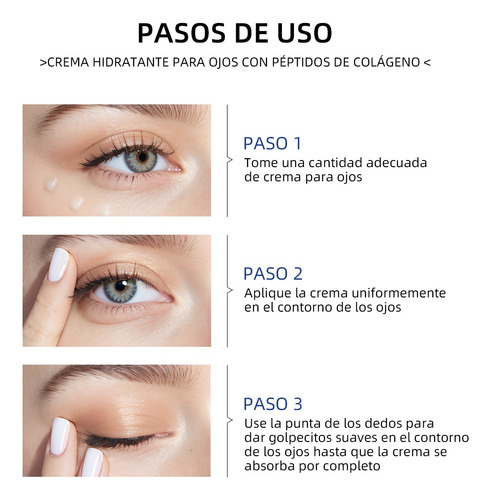 L Crema Hidratante For Ojos Con Péptidos De Colágeno