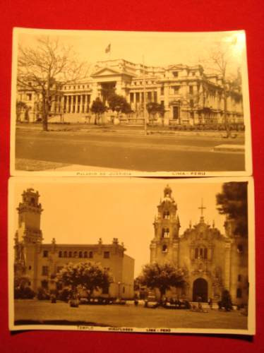 Tarjeta Postal Antigua Peru (2)
