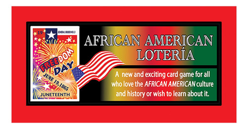 Juego De Bingo Divertido De Lotería Afroamericana Para Todos