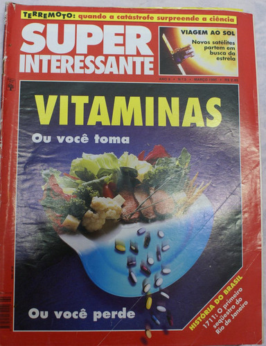 Revista Super-interessante De Março De 1995 - Excelente!