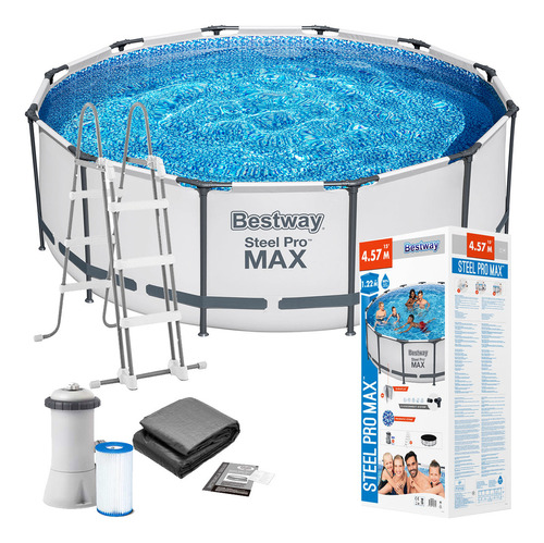 Piscina 16015 Lts Estruc Redo C/ Filtro Bestway Ma-ma