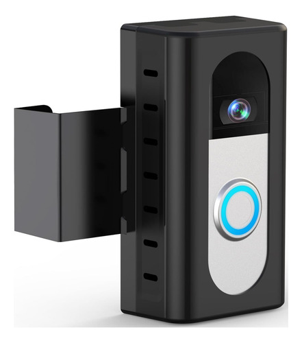 Soporte De Timbre De Video Qibox Compatible Con Ring Blink Negro