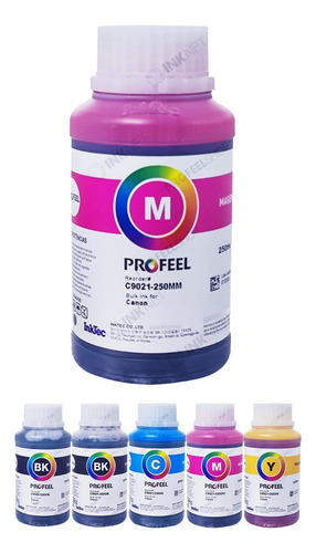 250ml Tinta Profeel Inktec C9020 C9021 Ix6810 Pixma Maxify
