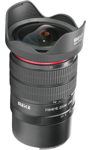 Meike Mk-6-11mm F/3.5 Fisheye Lente Para Canon Ef