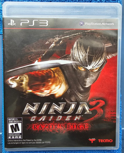 Ninja Gaiden 3: Razor's Ps3 Parece Nuevo (Usado)