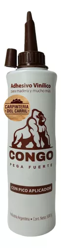 Cola Carpintero Adhesivo Vinilico Congo R25 X 500 Gr X 1 U