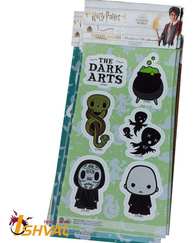 Imagen 2 de 2 de Stickers - Harry Potter - The Dark Arts Chibi