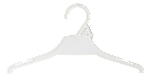 Percha Económica Para Bebés, Blanca - Pack X 50 T-25