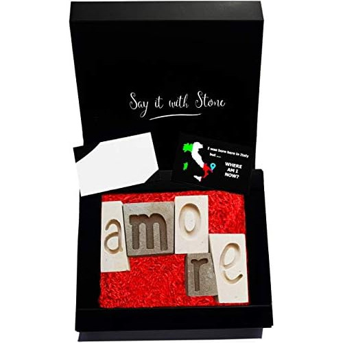 Christmas Gifts - That's Amore Decorative Stone Letters...
