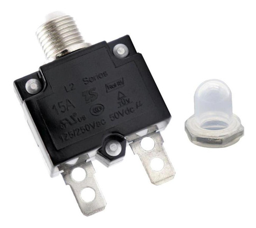 3 Disyuntor Térmico Del Del Botón Del De Sobrecarga De 50v