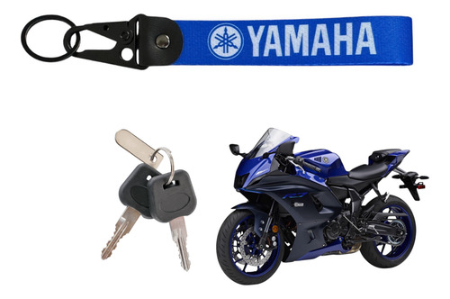 Llavero Cinta Yamaha Logo R3 R6 R6s R6r R1 Yzf R15 V4 Fz07