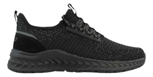 Tenis Deportivos Mujer Charly 1059220 Running Negros