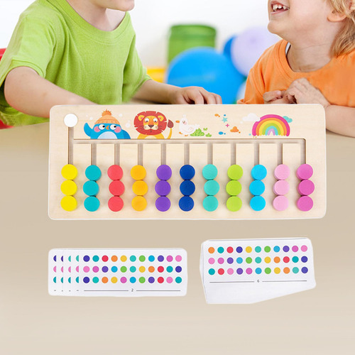 Toys Slide Puzzle Juegos De Mesa Juego Familiar 11 Colores