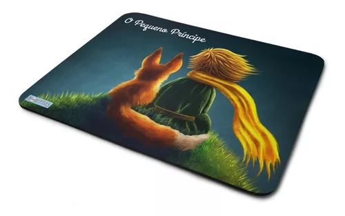 Mouse Pad o Pequeno Príncipe e a Raposa