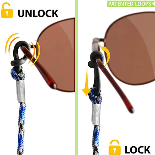 Correa De Soporte Para Gafas De Sol Con Soporte De Cadena