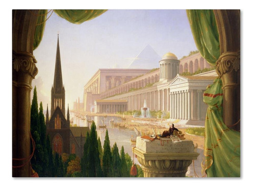 Architects Dream By Thomas Cole - Lienzo Decorativo Para Par