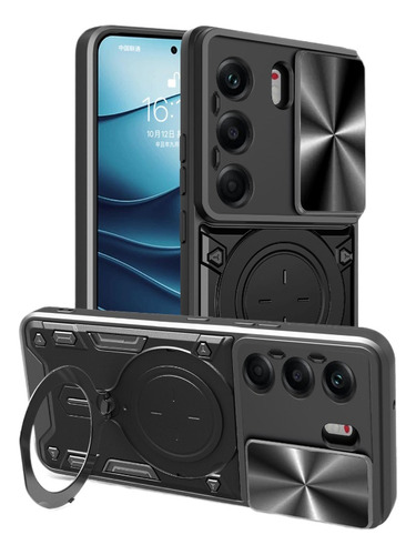 Funda Con Soporte Magnético Para Tecno Camon 40 Pro 4g