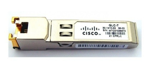 Mini Gbic Cisco Original Glc-t Eletrica Cabo Usada