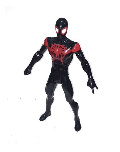 Boneco Usado Homem Aranha Miles Morales 30 Cm Titan Hero