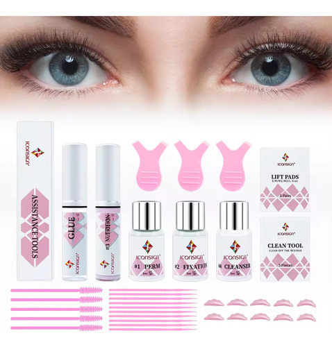 Kit Lash Lifting Completo Cilios Iconsign Brow Lamination