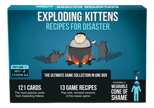 Juego De Mesa Exploding Kittens Recipes For Disaster/cartas