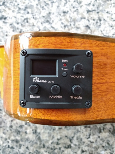 Imagem 9 de 9 de Ukulele Ck-35gce Concert. Importador Autorizado.