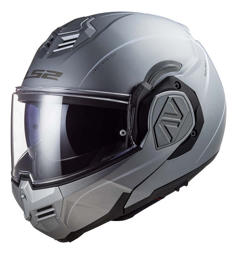 Ls2 Casco Modular Advant (special Matte Silver - 3xl)