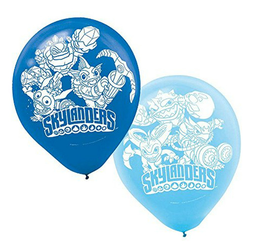 Globos De Fiesta Infantil Amscan Skylanders Globos De Látex 