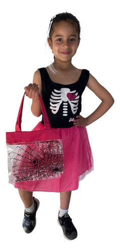 Disfraz Barbie Halloween Talla 7-8 Años