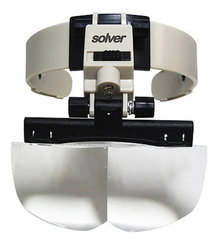 Lupa De Cabeça Profissional Led Slc-1010 Solver 4 Lentes